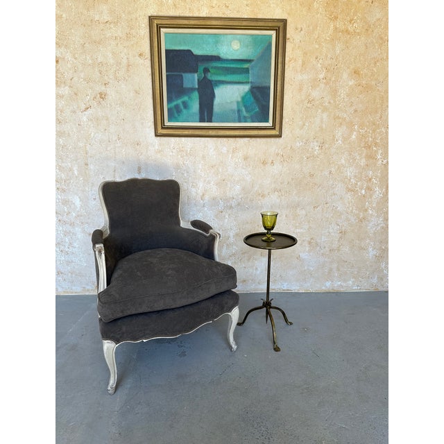 Pair of French Louis XV Style Bergères For Sale - Image 16 of 16