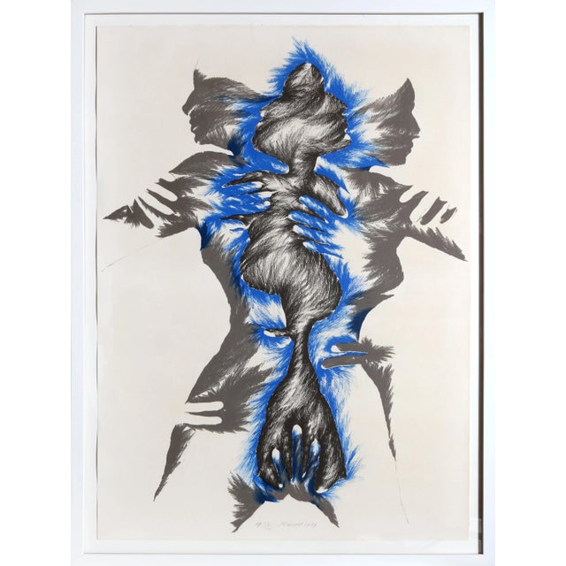 Untitled III, Marisol Escobar Lithograph For Sale