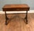 Hollywood Regency Regency Writing Table in Walnut, 1820 For Sale - Image 3 of 12
