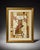 Asian-Inspired Figure Wall Art With Calligraphy Details For Sale - Image 4 of 4