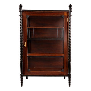 Antique Edwardian Display Case, 1890s For Sale