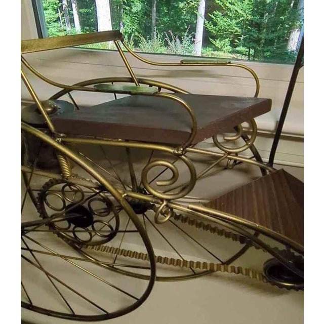 Brass 1980s Limited Edition Curtis Jere Wall Sculpture Portraying Karl Benz (Mercedes Benz) For Sale - Image 8 of 12