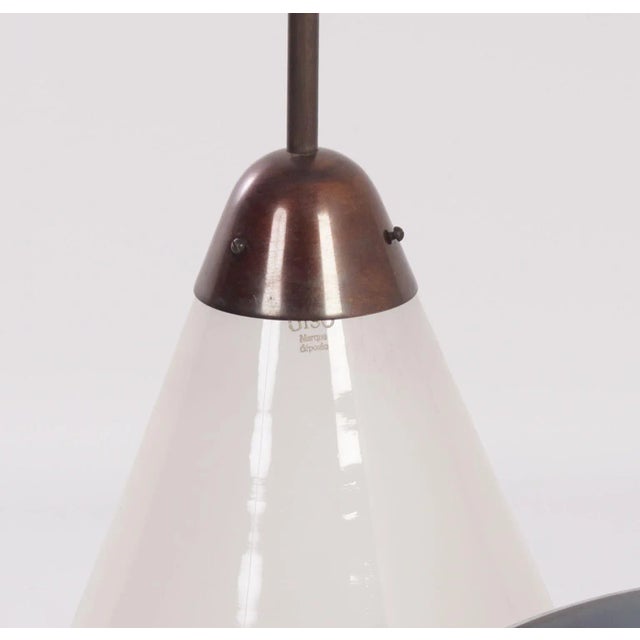 Metal Pendant by W.H. Gispen for Gispen, 1930s For Sale - Image 7 of 12