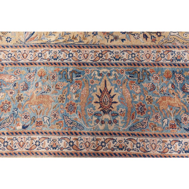 Early 20th Century Persian Tabriz For Sale - Image 10 of 11