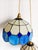 Glass Art Deco Pendant Lights in the style of Tiffany, 1940s, Set of 2 For Sale - Image 7 of 12