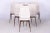 Art Deco Dining Chairs attributed to Jules Leleu, France, 1940s, Set of 6 For Sale - Image 11 of 11