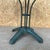 1950’s Original Medium French Round Outdoor Table – Dark Turquoise. Classic French table with four solid bar hand shaped...