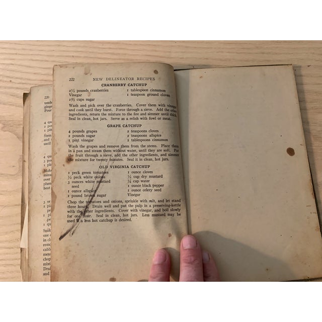 1930s 1929 New Delineator Recipe Cook Book Hc 1st Edition American Culinary History For Sale - Image 5 of 16