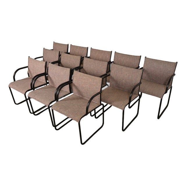 Richard Schultz for Knoll Modern Model 1407 Armchairs, Set of Twelve For Sale