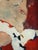 Mid-Century Modern 'Reclining Figure in Red' Abstract Figurative Oil Painting by Swedish Artist Hans Osswald (1919-1983), Framed For Sale - Image 12 of 13