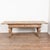 Late 18th century Danish Baroque library table console, crafted in oak. This refectory table is raised on heavy Baroque...