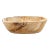 Antique French Bleached Wood Bowl For Sale