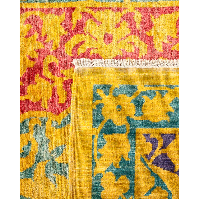 2010s Eclectic Collection Hand-Knotted Area Rug - 9' 3" X 11' 9" For Sale - Image 5 of 10