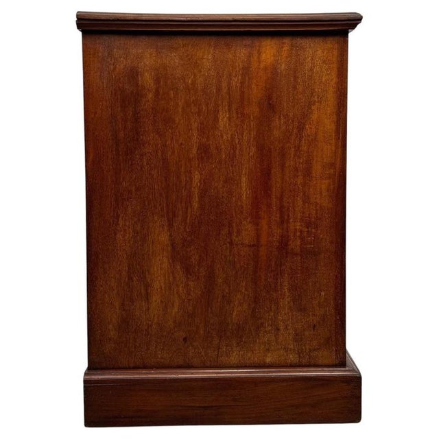 Early 20th Century Antique Edwardian Writing Desk in Mahogany For Sale - Image 6 of 12