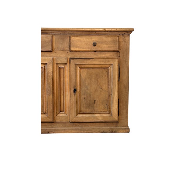 Sideboard in Light Walnut, 1800s For Sale - Image 5 of 6