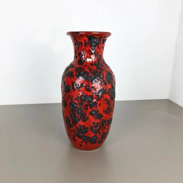 Article: Fat lava art vase extra large version Model: 239-41 Producer: Scheurich, Germany Decade: 1970s This original...