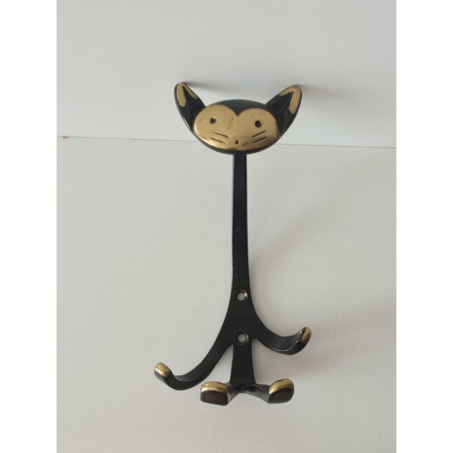 Cat-Shaped Wall Hooks by Walter Bosse for Herta Baller, 1950s For Sale - Image 10 of 13