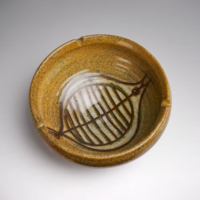 1950s Decorative Bowl by Miguel Duran Lorica for Alfaraz, Spain, 1950s For Sale - Image 5 of 5