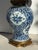 19c. Chinese Blue and White Lamp With Custom Shade For Sale - Image 15 of 18