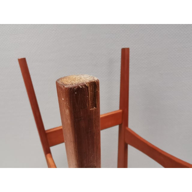 Bar Stool in Teak and Leather by Johannes Andersen for Brødere Andersen, 1960s For Sale - Image 13 of 14
