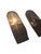 1970s Vintage Space Age Wall Lamps in Smoked Glass, 1970s, Set of 2 For Sale - Image 5 of 15