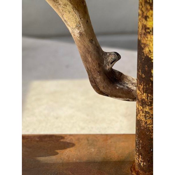 Pair of 19th Century French Coqs De Carousel Sculptures For Sale - Image 10 of 12