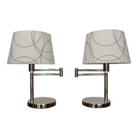 Example of Silver Ralph Lauren Lamps