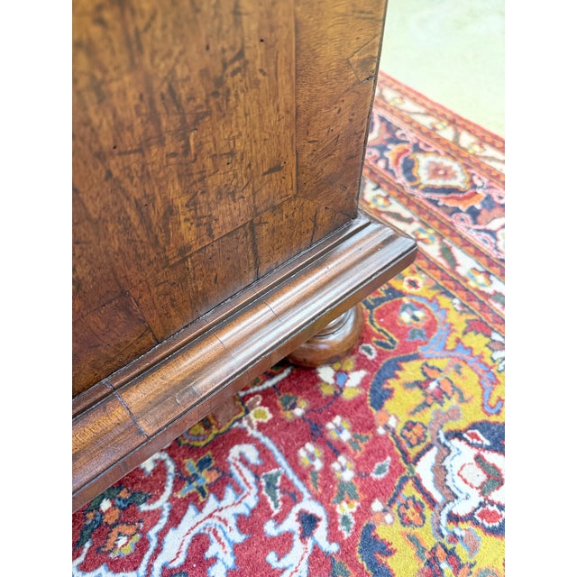 Brown Antique English Georgian Two Over Three Chest For Sale - Image 8 of 10