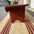 Antique Pennsylvania Mortised Bench in Old Red Paint, Lancaster County, Circa 1860s For Sale - Image 13 of 18