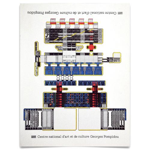 Vincent b. Center national d'art et de culture georges pompidou national museum of modern art, paris, france print,...