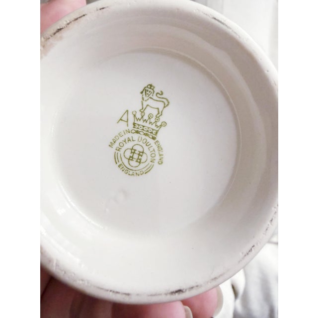 Metal Antique China and Silver Teapot From the Ritz Hotel in London For Sale - Image 7 of 9