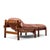 Animal Skin Percival Lafer Mp41 Mid Century Brazilian Leather Lounge Chair and Ottoman For Sale - Image 7 of 11