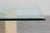 Mid‑Century Italian Dining Table with Glass Top and Travertine Base, 1970s For Sale - Image 4 of 11
