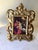 Florentine 19thc French Antique Louis XV Rococo Form Gilt Wood/ Gesso Picture Frame For Sale - Image 4 of 9