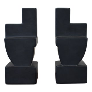 Cubisme Bookends by Elad Yifra, Set of 2 For Sale