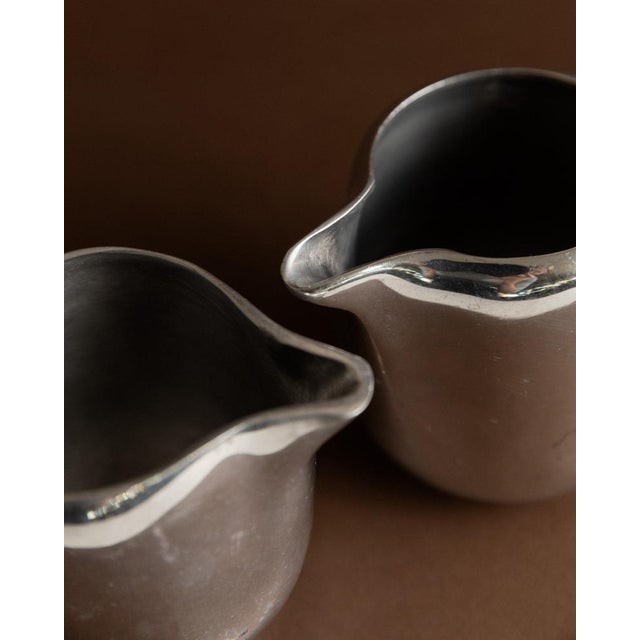 Vintage Art Nouveau Jugs from Newmaid Picquot Ware, England, 1950s, Set of 2 For Sale - Image 4 of 11