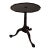 18th Century English Pie Crust Table of the Finest Mahogany For Sale