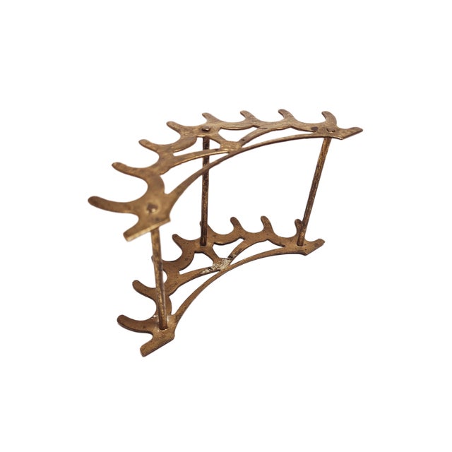 Metal German Art Nouveau Pen Stand, 1950s For Sale - Image 7 of 10