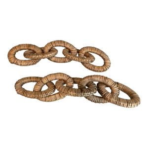 Wicker Chain Object, Pair