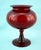 Scarlet Red Blown Murano Glass Vase by Paolo Venini, Venice, Italy, 1930-1950 For Sale - Image 14 of 14