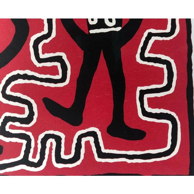 Red Jimmy Pike Modern Print, Framed For Sale - Image 8 of 12