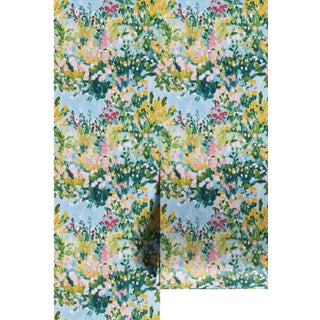 Wild Flower Hour Grasscloth Wallpaper by House Party | 8 Yards For Sale