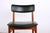 Danish Chairs in Teak, Black Skai and Brass by Sven Chrobat for Sax, 1960, Set of 4 For Sale - Image 4 of 18