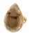 Art Deco Late 20th Century 14K Pink Rose Gold Smokey Topaz Brown Quartz MicroPave Diamond Ring, Size 7 For Sale - Image 3 of 6
