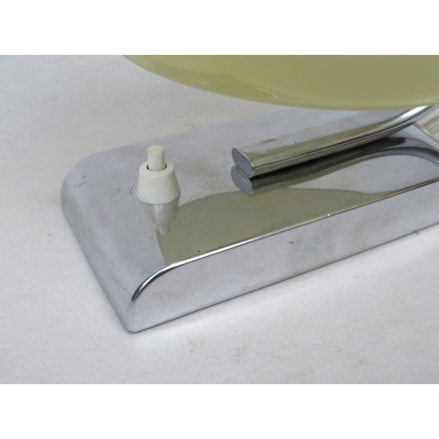 Vintage Bauhaus Table Lamp with Beige Cased Glass Shade, 1920s For Sale - Image 18 of 18