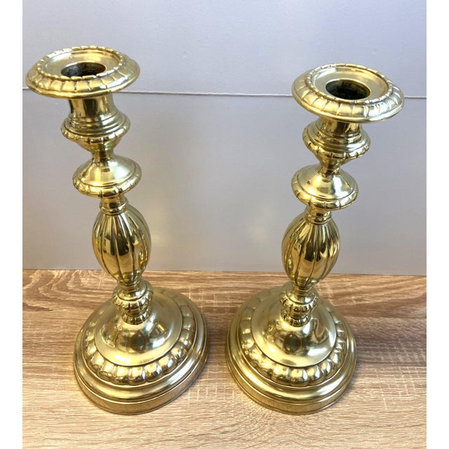 Louis Philippe Flambeaux Candleholders, Set of 2 For Sale - Image 4 of 9