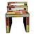 Metal Glass Nesting Tables, 1980s, Set of 3 For Sale - Image 7 of 9