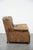 Large Cowhide Leather Wing Chair For Sale - Image 3 of 16