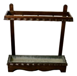 Walnut Stick Stand or Umbrella Stand