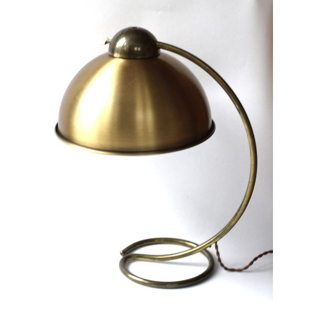 Vintage Bauhaus Table Lamp by Karl Trabert for Schanzenbach & Co., 1930 For Sale - Image 4 of 8